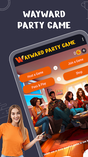 The Wayward - Adult Party Game Screenshot 0