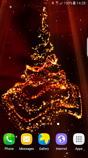 Christmas Live Wallpaper Screenshot 0