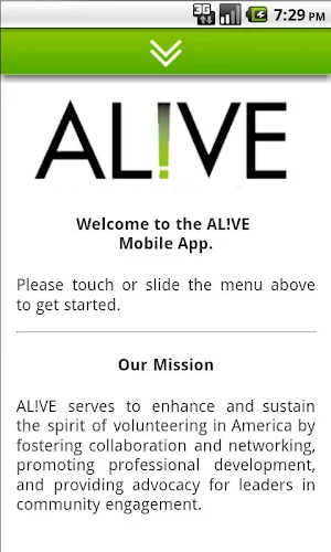 AL!VE - Volunteer Engagement Screenshot 0