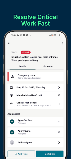 Work Manager for EDU Screenshot 2