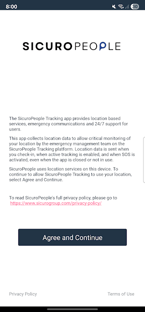 SicuroPeople Tracking Screenshot 0