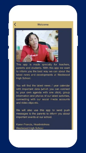 Westwood High School Screenshot 1