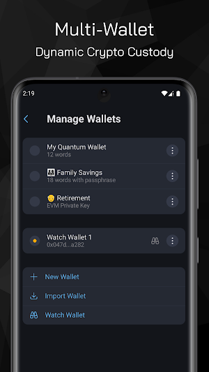 Quantum Wallet Screenshot 2