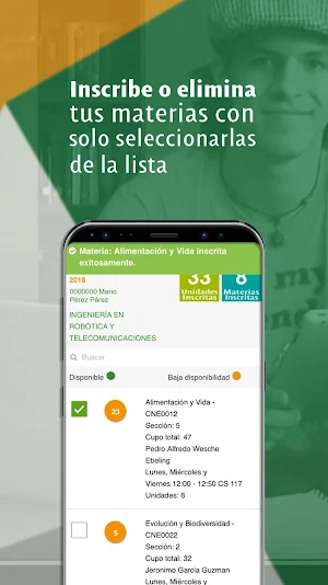 Inscripciones UDLAP Screenshot 1