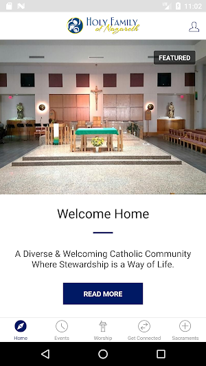 Holy Family of Nazareth Church Screenshot 0