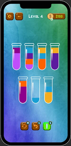Water Sort Color - Puzzle Game Screenshot 1