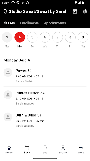 SWEATLAB:54 Screenshot 1