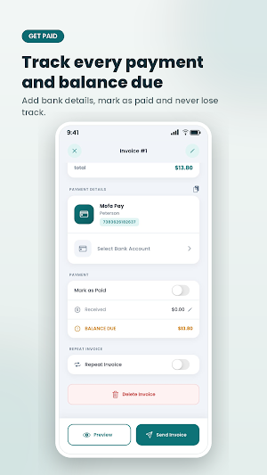 Paper Push - Invoice Maker Screenshot 2