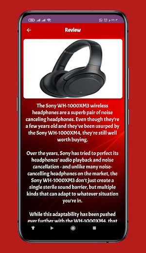 Sony WH-1000XM3 Guide Screenshot 2
