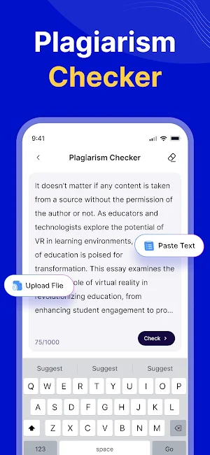 Plagiarism Checker & Detector Screenshot 1