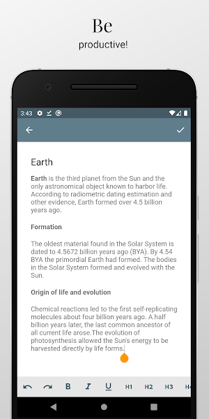 Notably Notepad - Notebook for Notes & Lists Screenshot 3