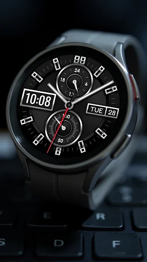 Hybrid GUFUMI 02 Watch face Screenshot 0