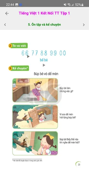 Tieng Viet 1 Ket Noi - Tap 1 Screenshot 3
