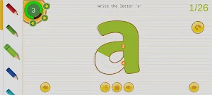 تعلم الحروف الفرنسية Screenshot 0