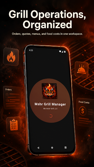 Mshr Grill Manager Screenshot 1