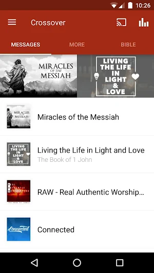 Crossover Bible Fellowship App Screenshot 0