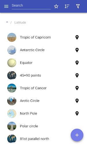 Latitude and longitude Screenshot 1