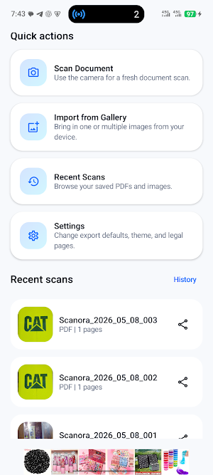 Scanora Scan & PDF Screenshot 3