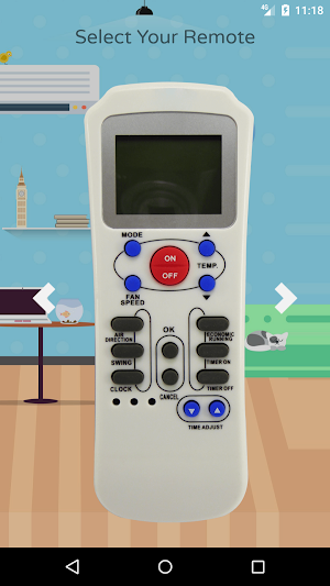 Remote Control For Carrier Air Conditioner Screenshot 0