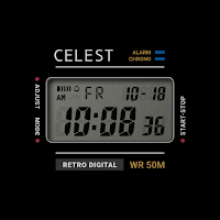 CELEST5660 Retro Digital Watch