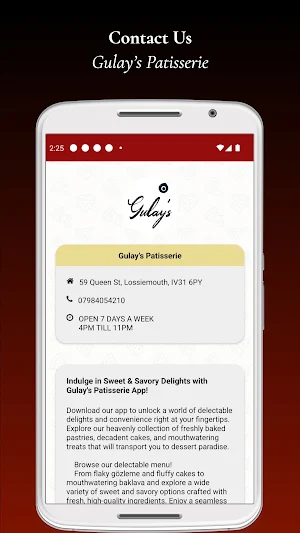 Gulay’s Patisserie Screenshot 2