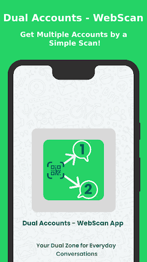 Dual App - WebScanner Chat App Screenshot 0