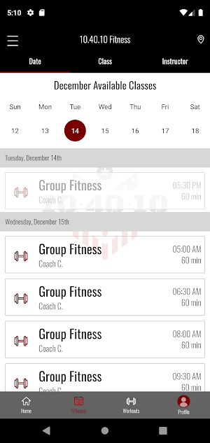 10.40.10 Fitness Screenshot 2