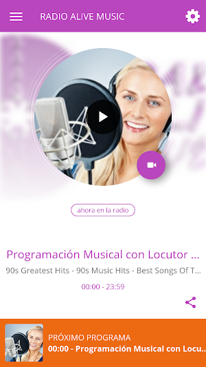 RADIO ALIVE MUSIC Screenshot 0