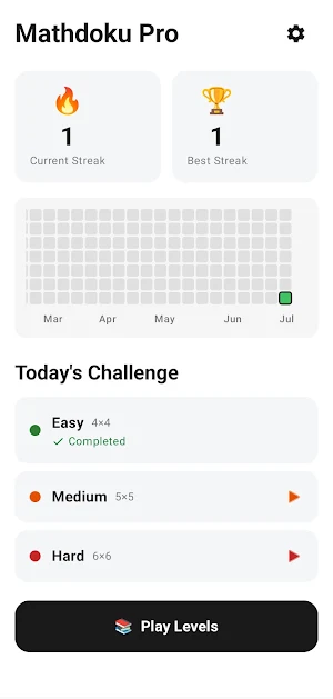 Mathdoku Pro: Logic Puzzle Screenshot 1