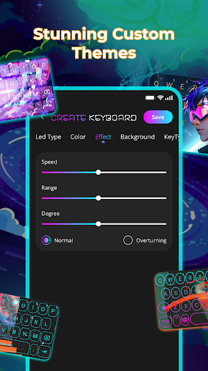 LED Keyboard - RGB LED Theme Screenshot 2