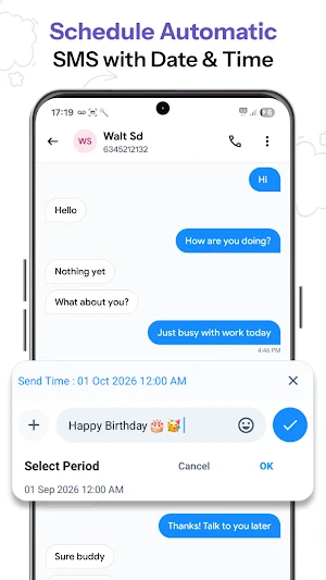 Messages: SMS & Text Home App Screenshot 1