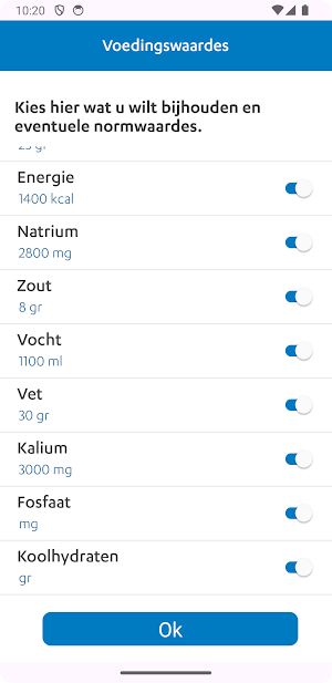 Isala Voeding Screenshot 0