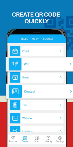 QrCode generator: QR code Scanner - QR code Reader Screenshot 3