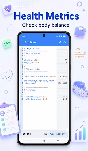 CalcBook: Math Notepad Utility Screenshot 3