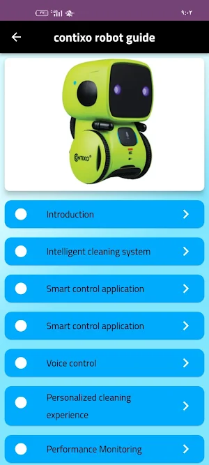 contixo robot guide Screenshot 0