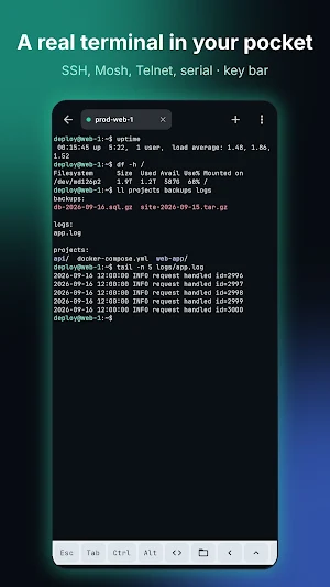 Shellport: SSH & SFTP Client Screenshot 1