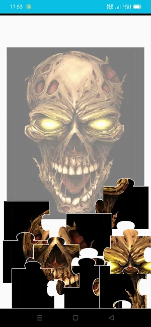 Scary Skull Game Puzzle Screenshot 3