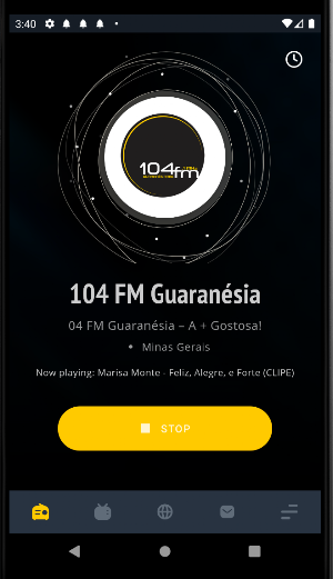 104 FM Guaranésia Screenshot 2