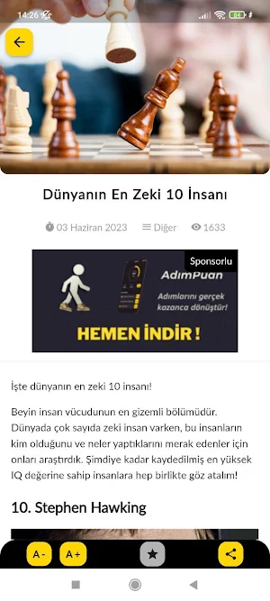 Akademia - Makale Oku ve Öğren Screenshot 1