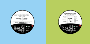 Scorpio Watch Face Wear OS Screenshot 1