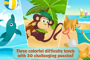Lola's Beach Puzzle Screenshot 1