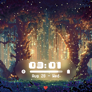 Golden Forest Watch Face Screenshot 1