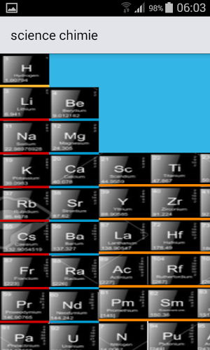 science chimie Screenshot 0