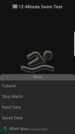 12-Minute Swim Test Screenshot 0
