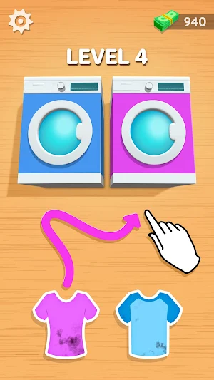 Sorting Laundry Screenshot 0