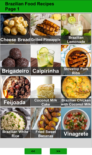 Brazilian Food Recipes Screenshot 0