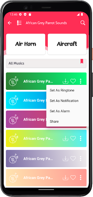 African Grey Parrot Sounds screenshot 4
