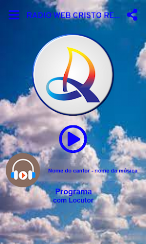 Radio Web Cristo Rei Screenshot 1