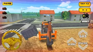 City Construction Backoe 3D Screenshot 3