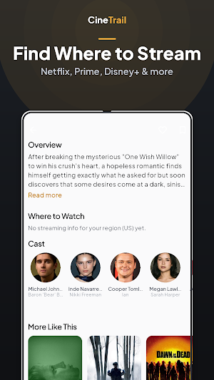 CineTrail: Movies & Trailers Screenshot 2